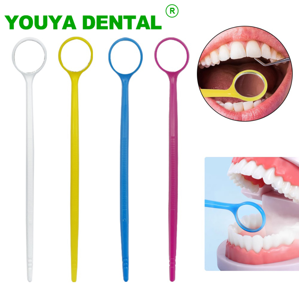 Teeth Whitening Kit Professional - 100 buah cermin mulut gigi sekali