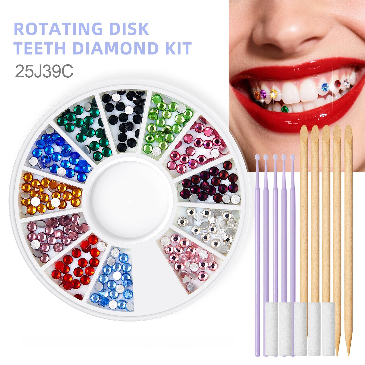 Tooth Gem Kit - Perlengkapan Perhiasan Gigi DIY, Kit Permata