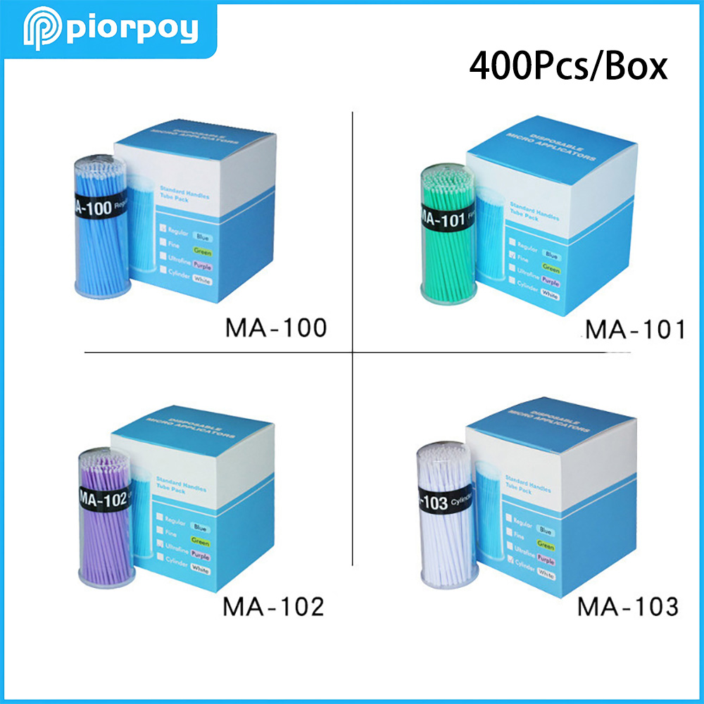 Teeth Whitening Home - PIORPOY 400 Buah/Kotak Sikat Mikro Gigi