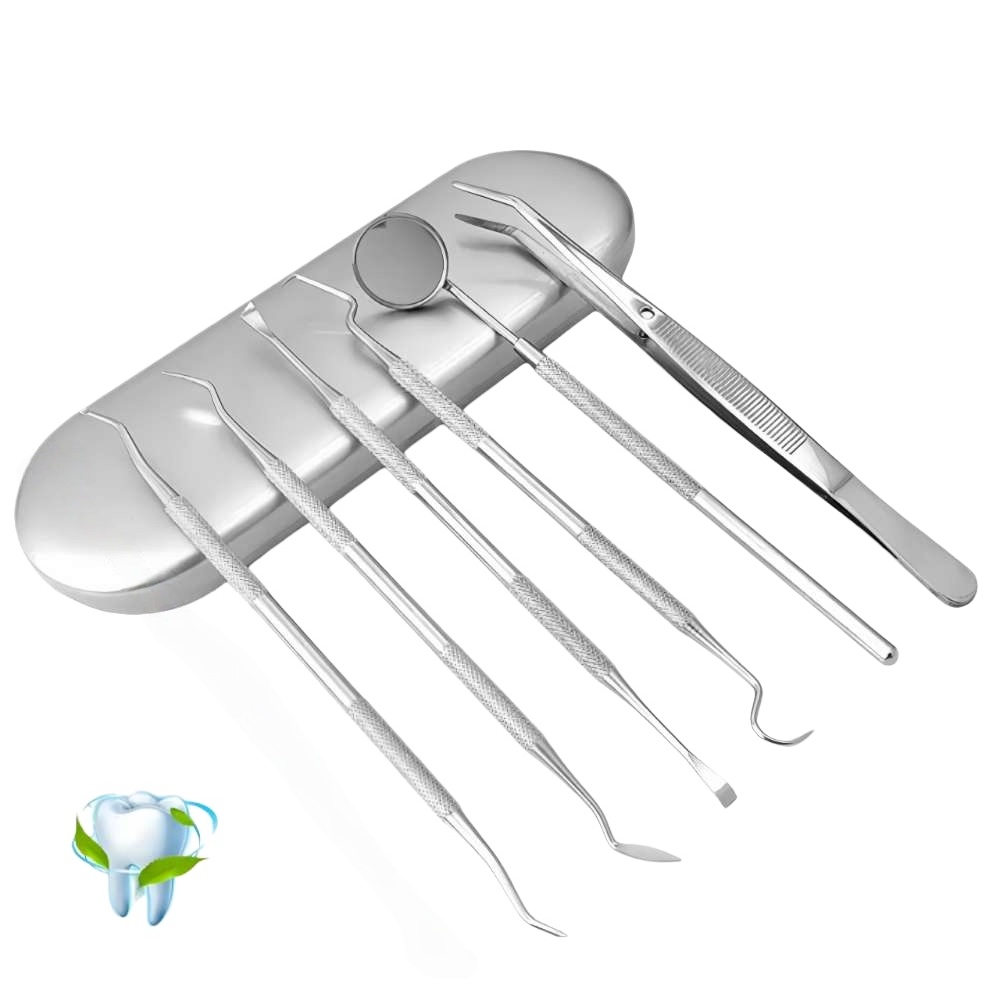 Teeth Whitening Machine Professional - Alat Gigi Stainless Steel: Cermin Mulut,
