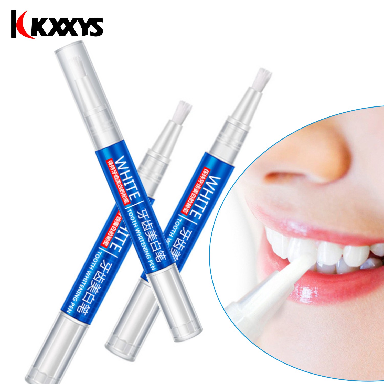 Teeth Whitening Pen - 2 Buah * 3Ml Pena Pemutih