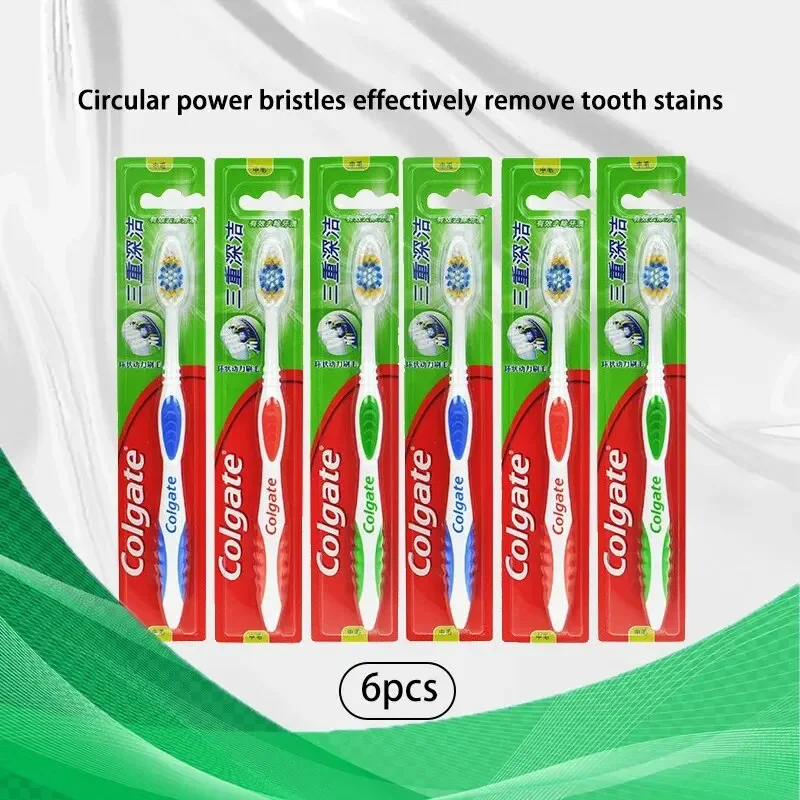 Colgate Whitening Teeth - Clogate-Sikat Gigi Bulu Lembut Dewasa, Pemutih,