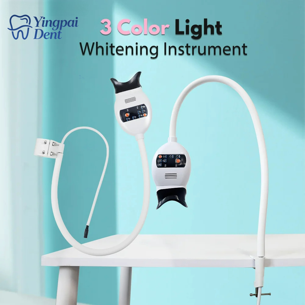 Teeth Whitening Machine Professional - Lampu Pemutih Gigi LED 3 Warna