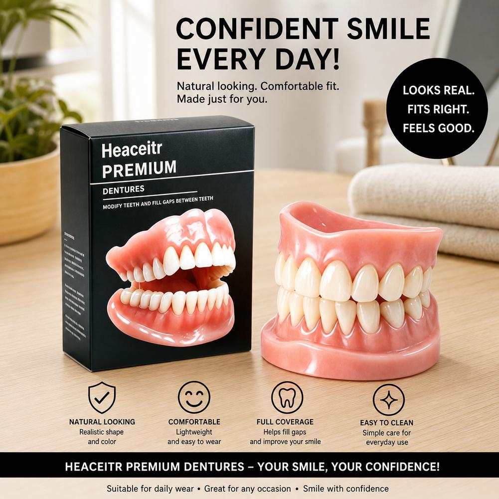 Teeth Whitening Instant - Gigi Tiruan Silikon Dewasa Set Lengkap