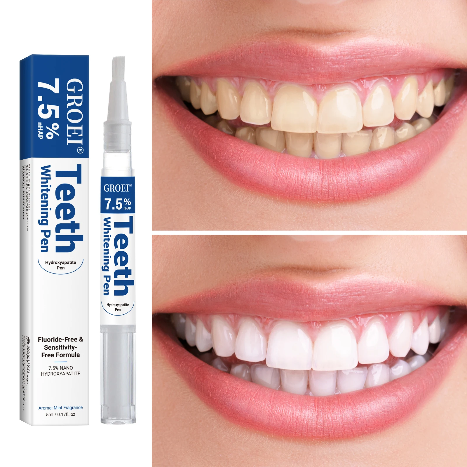 Pena Pemutih Gigi Hidroksiapat - Teeth Whitening Pen ulasan dan harga