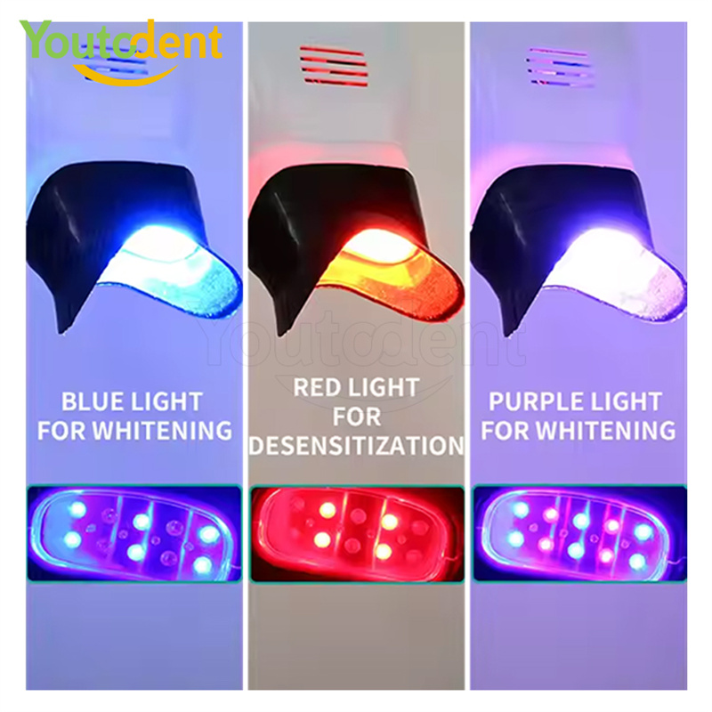 Lampu Cahaya 3 Warna Gigi Prof - Teeth Whitening Machine Professional ulasan dan harga