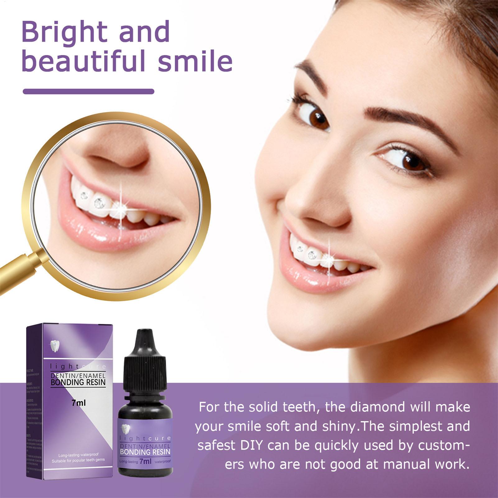 Lem Perekat Gigi 7ml untuk Per - Tooth Gem Kit ulasan dan harga