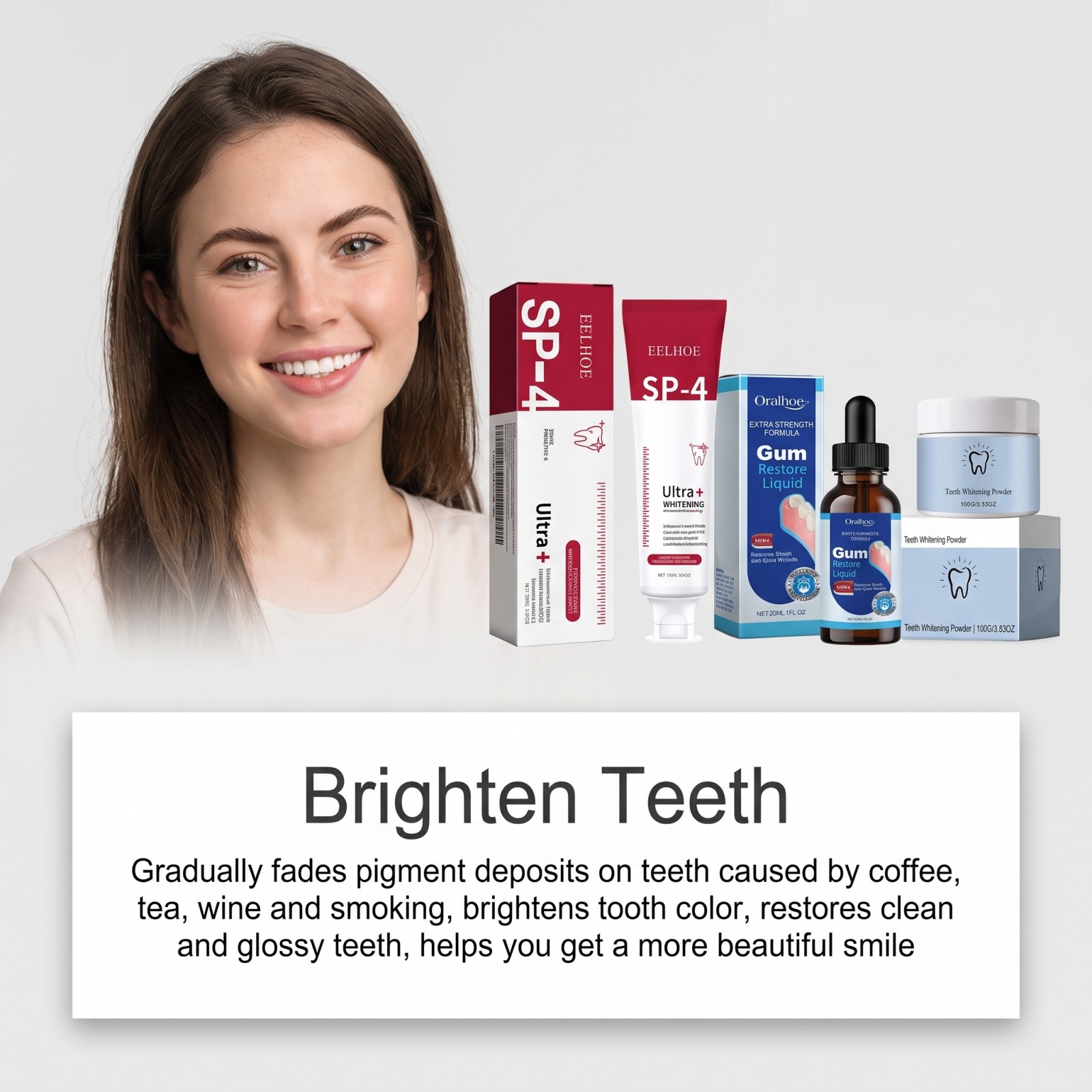 Paket Perawatan Mulut: Pasta G - Teeth Whitening Diy ulasan dan harga