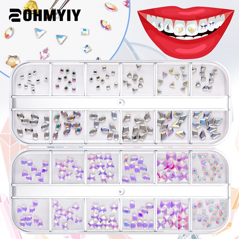 1Set permata kristal kecantika - Tooth Gem Kit ulasan dan harga