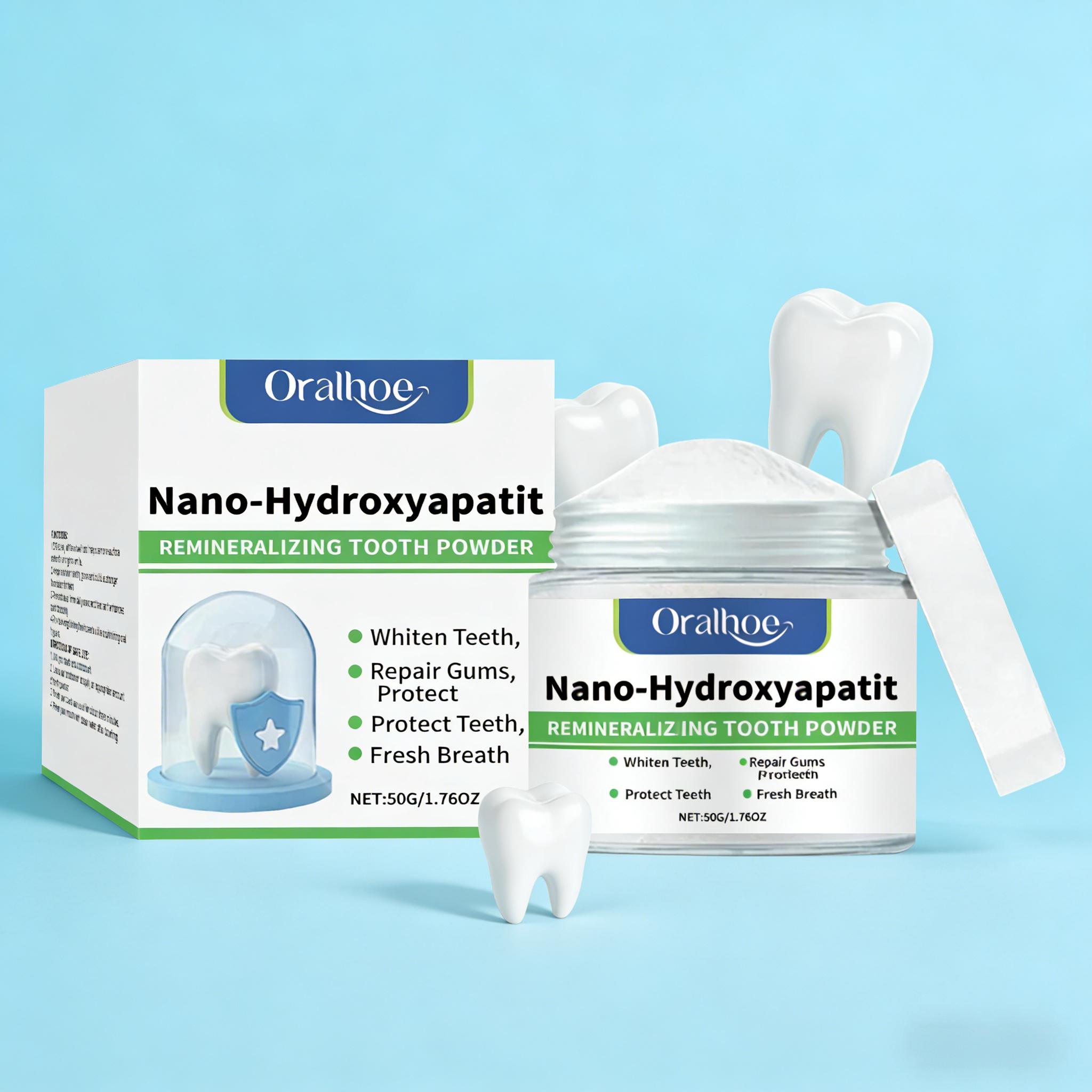 Bubuk Pemutih Gigi Oralhoe Pem - Teeth Whitening Diy ulasan dan harga