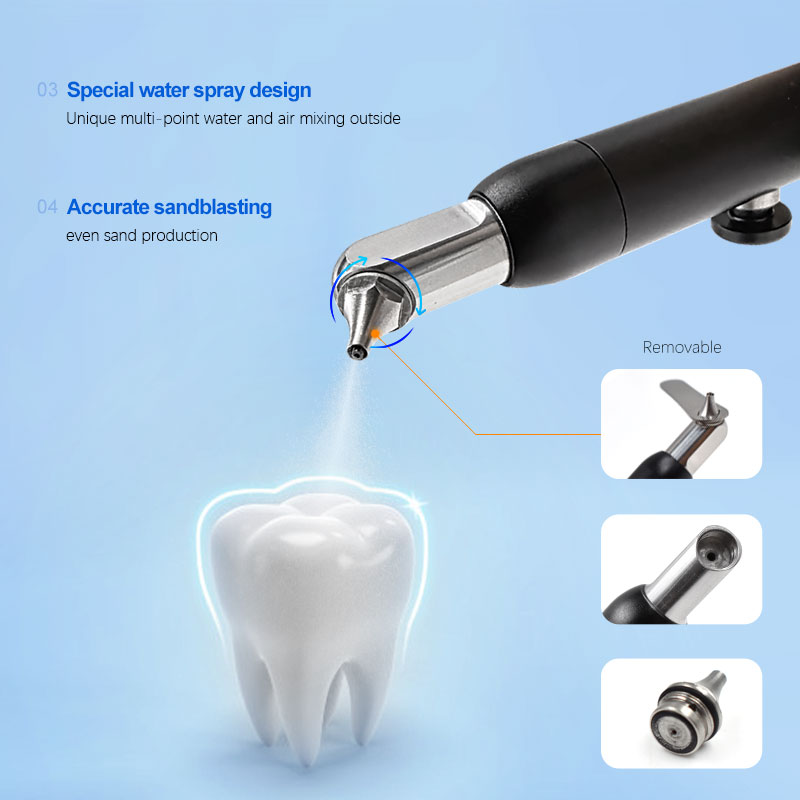 Pistol Semprot Pasir Mikro JUM - Colgate Whitening Teeth ulasan dan harga
