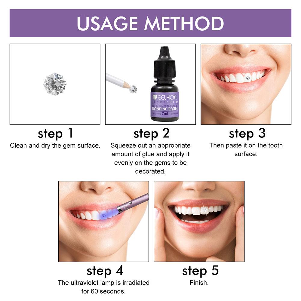 Lem Permata Gigi Perekat Gigi  - Tooth Gem Kit ulasan dan harga