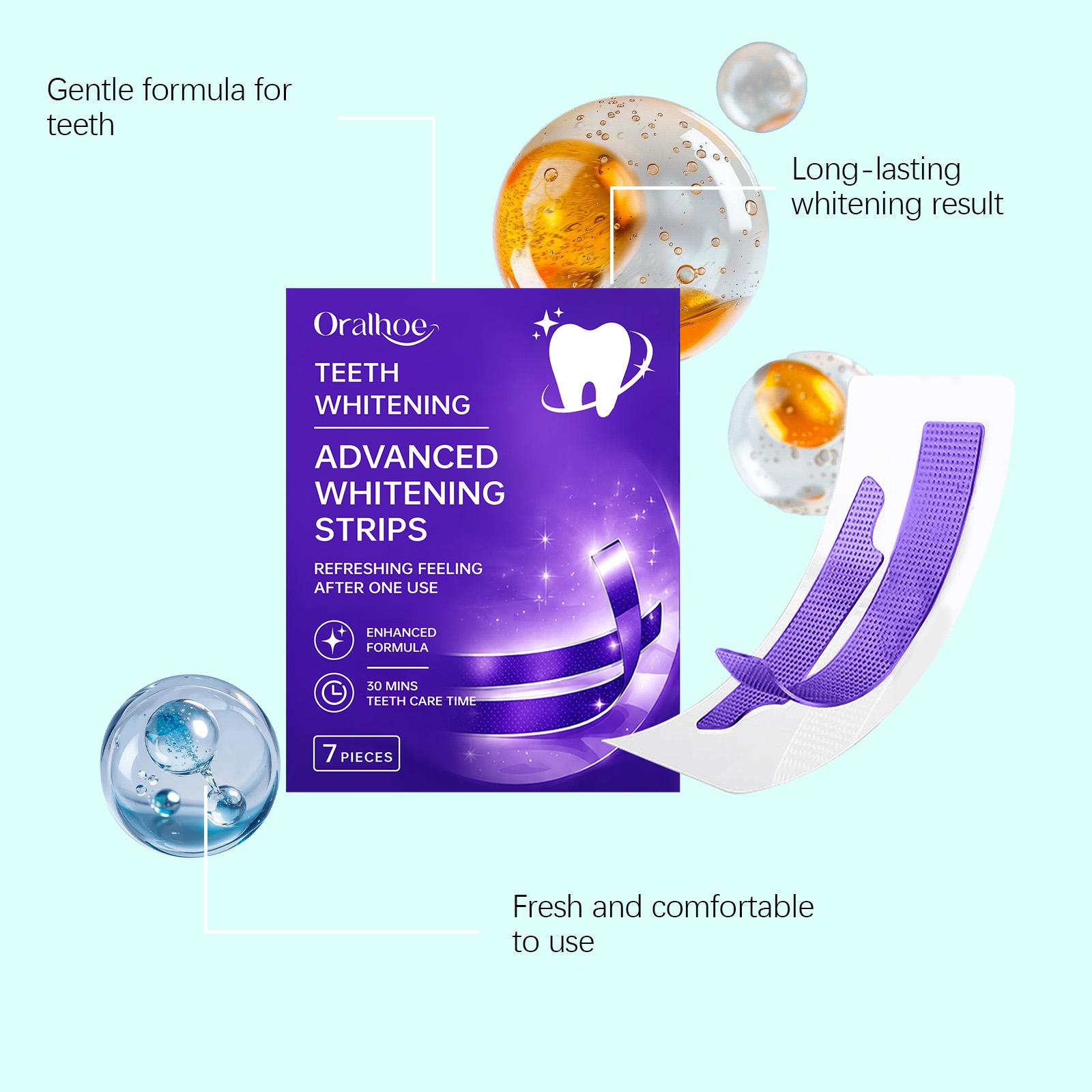 Oralhoe Purple Advanced Teeth  - Teeth Whitening Instant ulasan dan harga