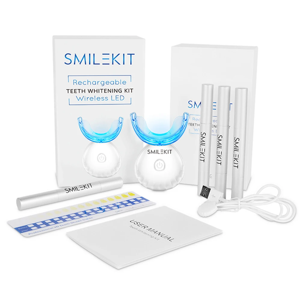 Kit pemutih gigi Mini 16 LED c - Teeth Whitening Pen ulasan dan harga