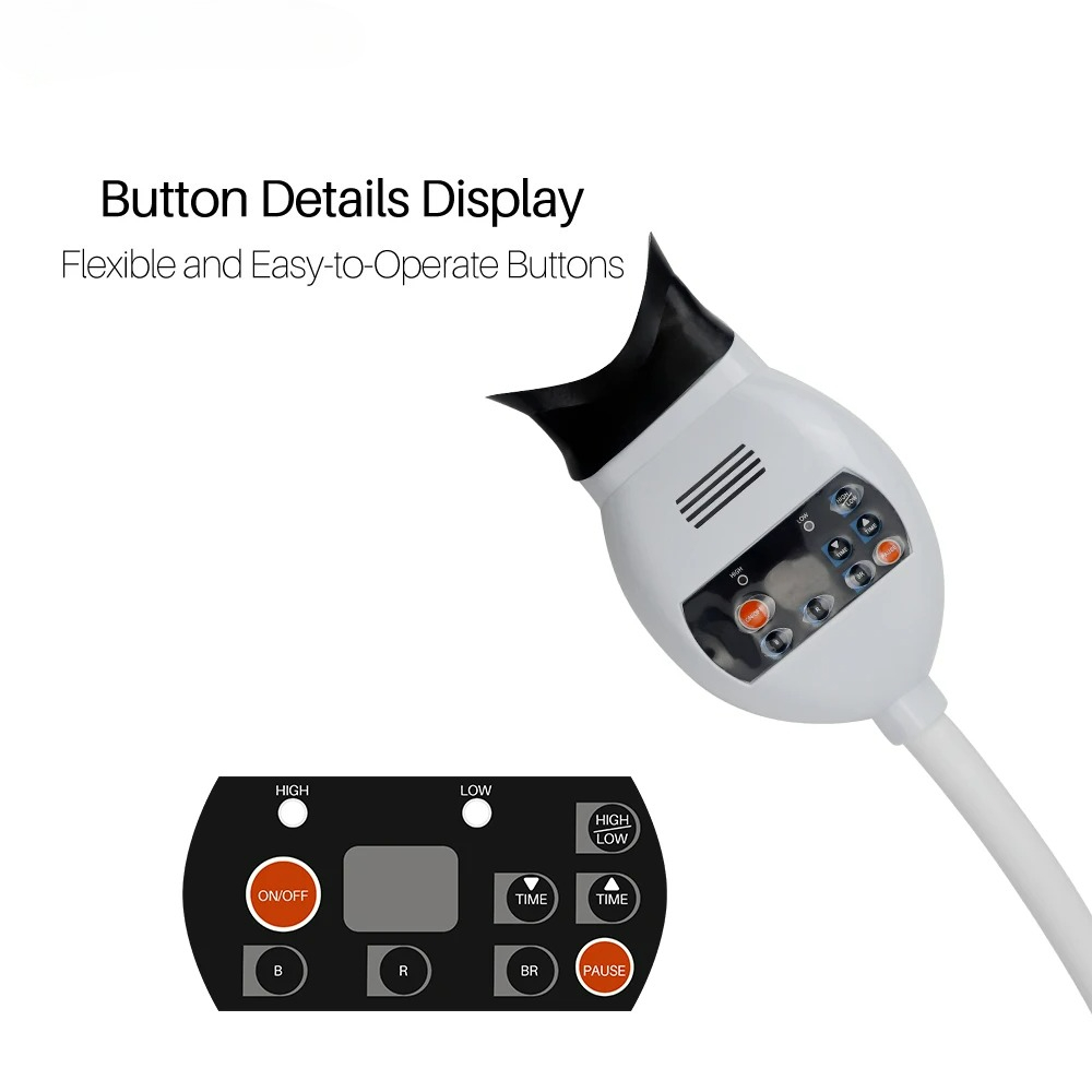 Lampu Pemutih Gigi LED 3 Warna - Teeth Whitening Machine Professional ulasan dan harga
