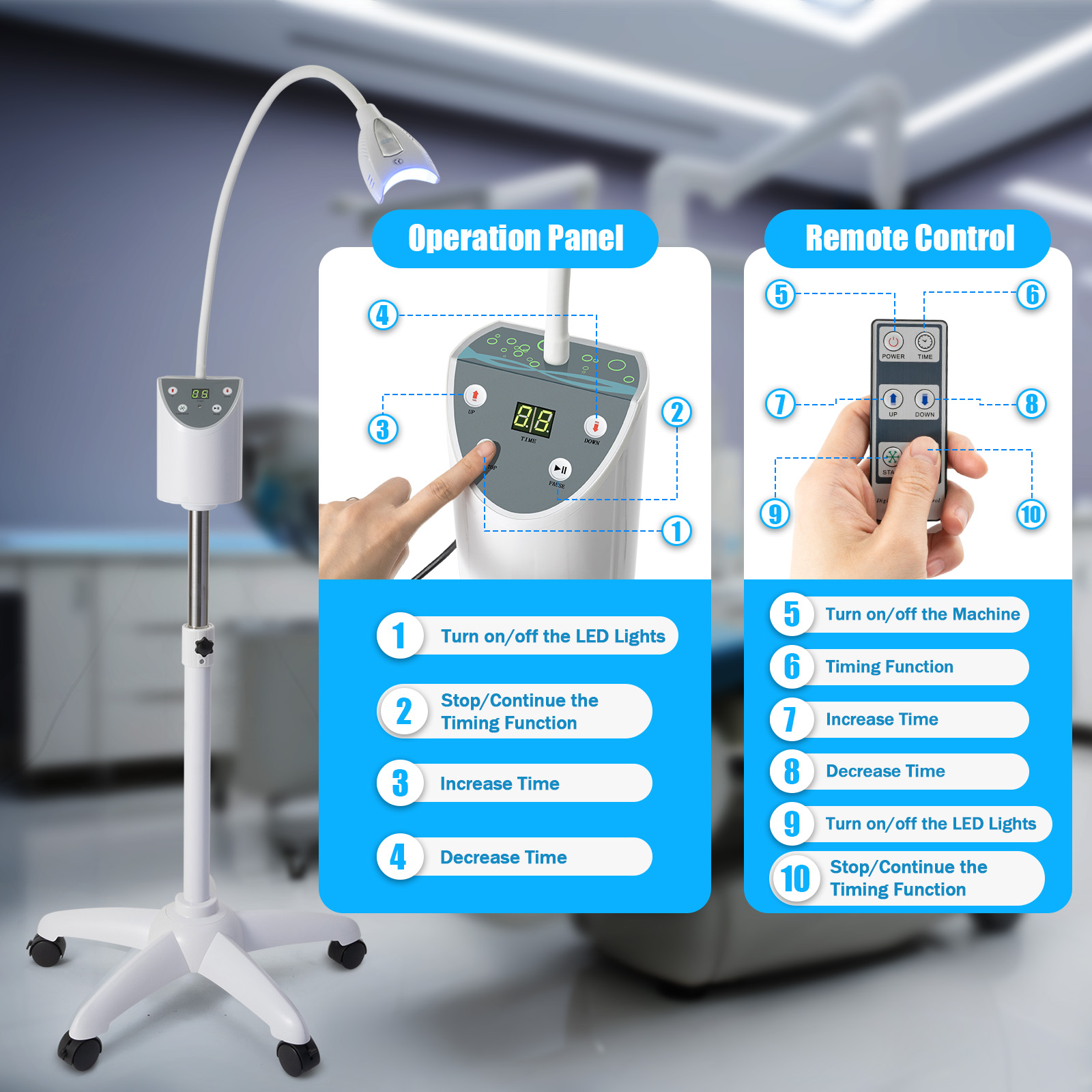 Mesin Pemutih Gigi Profesional - Teeth Whitening Machine Professional ulasan dan harga