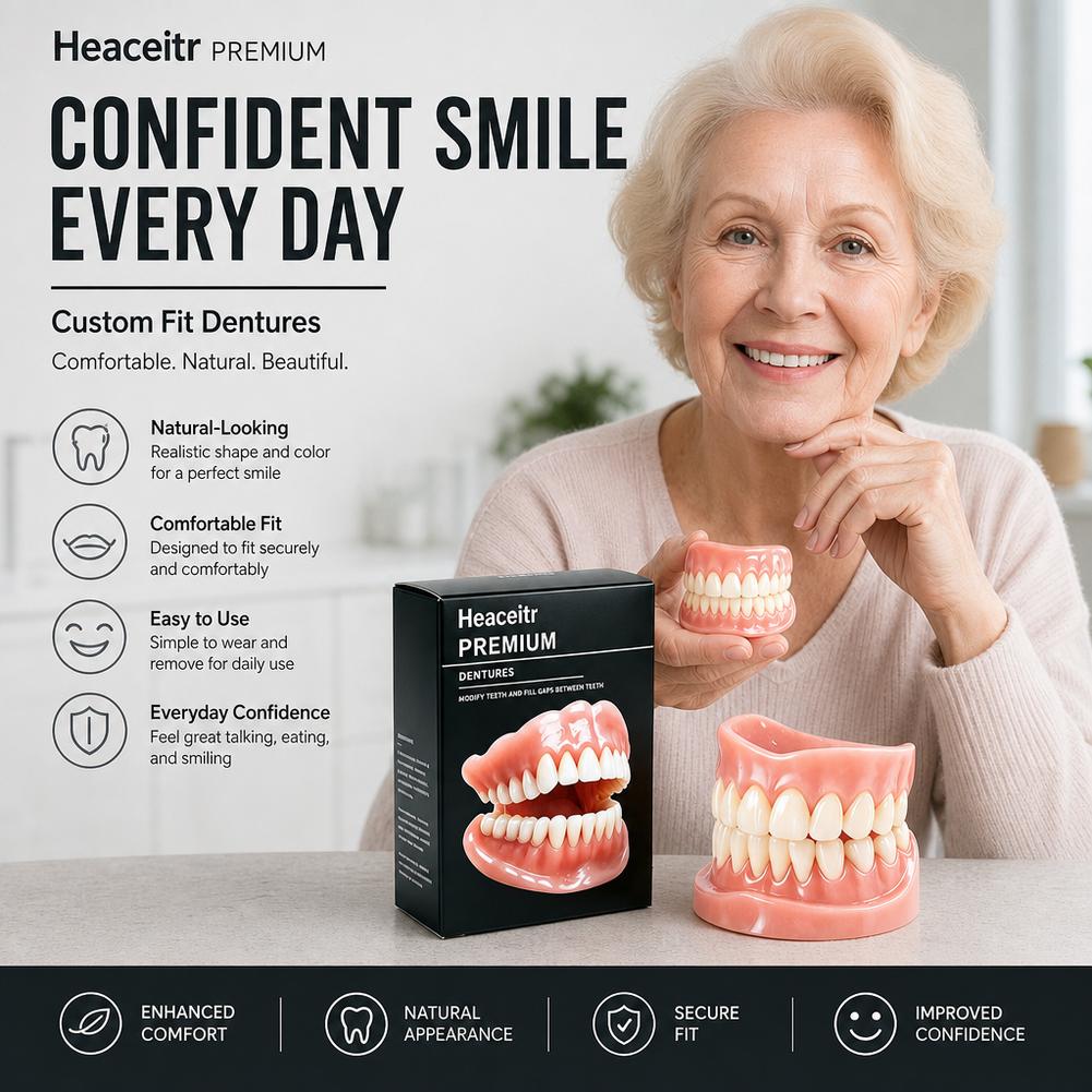 Gigi Tiruan Silikon Dewasa Set - Teeth Whitening Instant ulasan dan harga