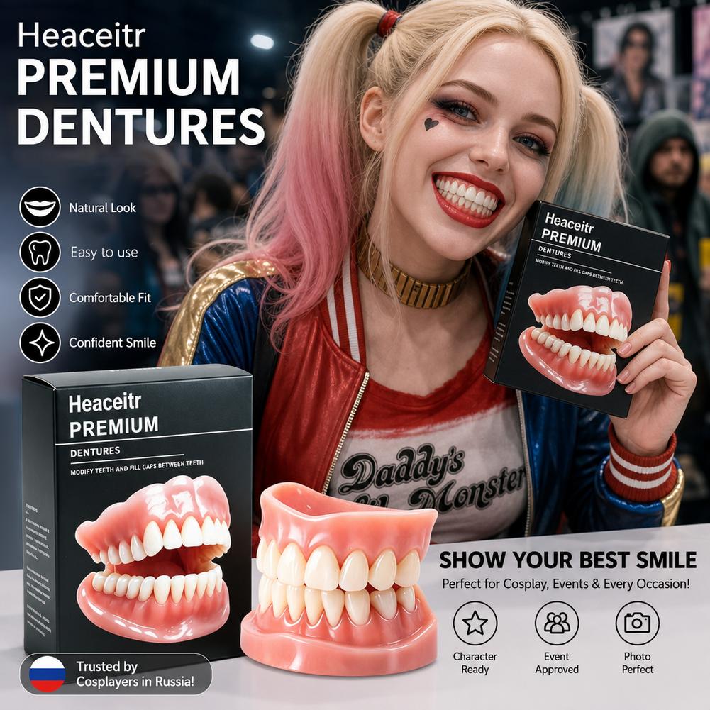 Gigi Tiruan Silikon Dewasa Set - Teeth Whitening Instant ulasan dan harga